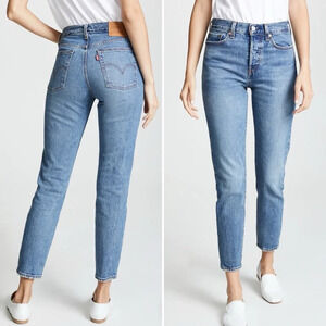 Levi’s Wedgie Icon Fit Denim Jeans Size  25 These Dreams Medium Blue Wash